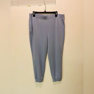 2/$20 - 14-16 Petite - Land’s End Light Blue - Gray Jogger Pants - Cozy - casual
